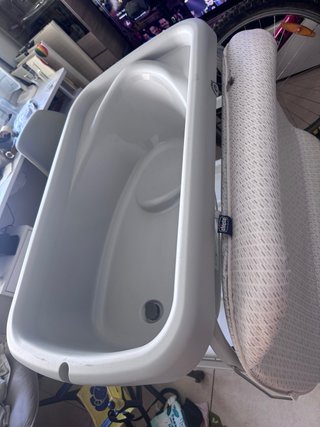 Bañera y cambiador para bebé