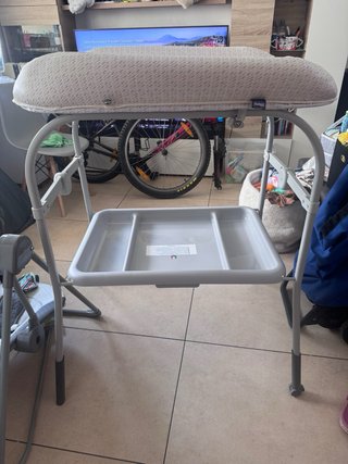 Bañera y cambiador para bebé