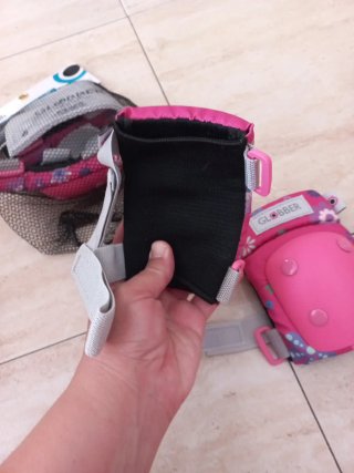 Protecciones Globber codos y rodillas infantil