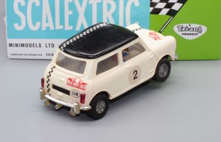 Scalextric Mini Cooper C-45 Blanco Exin