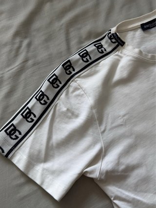 Camiseta Dolce & Gabbana Blanca DG 2012