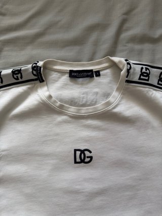 Camiseta Dolce & Gabbana Blanca DG 2012