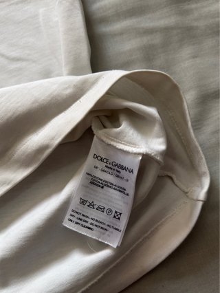Camiseta Dolce & Gabbana Blanca DG 2012