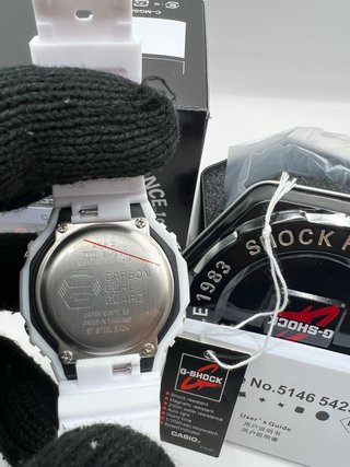 Casio G-SHOCK Blanco y Azul