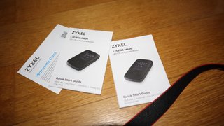 Zyxel 4G LTE-A Mobile WiFi Hotspot modem router