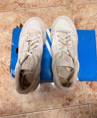 Adidas Continental 38.5 Blancas Holográficas
