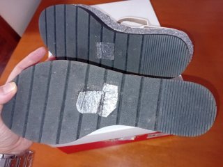 Sandali Fiorucci Glitter Bianco Tg 38