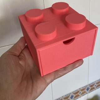 2 Cajitas 4 espigas apilables