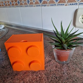 2 Cajitas 4 espigas apilables