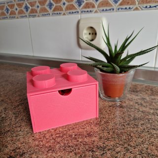 2 Cajitas 4 espigas apilables