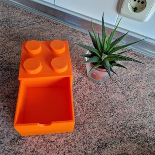 2 Cajitas 4 espigas apilables