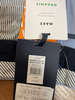 Pantalón corto Tommy Hilfiger azul claro
