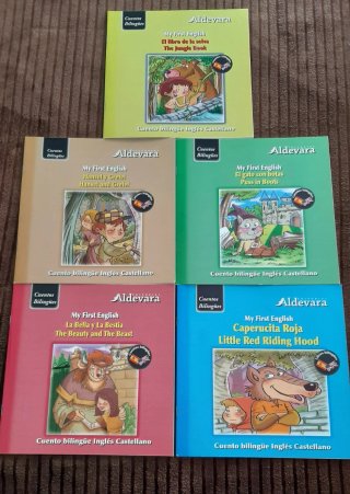 Lote Cuentos Inglés-Castellano
