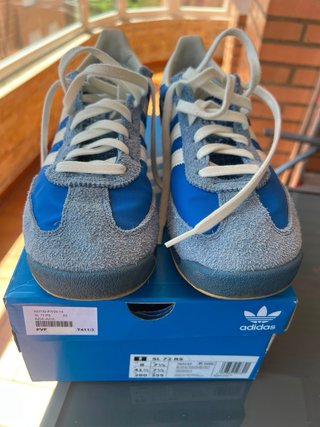 Zapatillas Adidas Hombre Azul/Gris talla 41 1/3