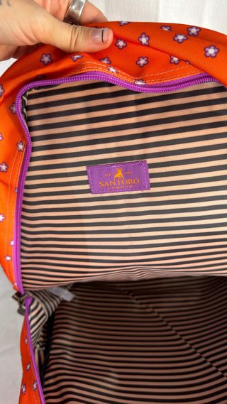 Mochila Santoro Gorjuss color naranja nueva