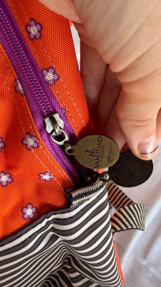 Mochila Santoro Gorjuss color naranja nueva