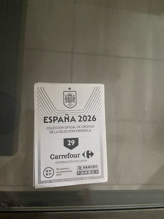 Cromos Selección Española 2026 Carrefour