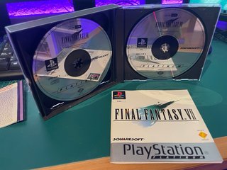 Final Fantasy VII Platinum PS1 PAL ESP Completo