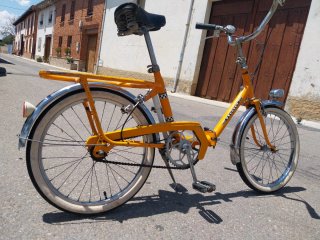 Bicicleta Peugeot Naranja Vintage