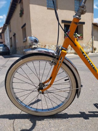 Bicicleta Peugeot Naranja Vintage