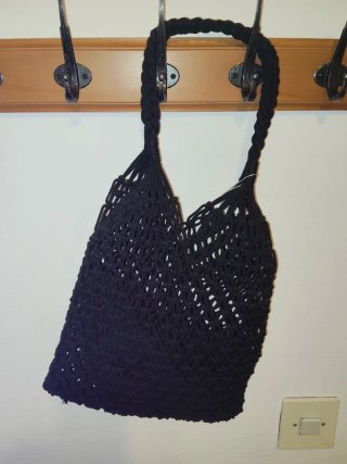 Bolso de red negro Primark sin estrenar