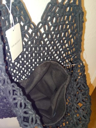 Bolso de red negro Primark sin estrenar