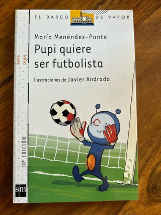 Pupi quiere ser futbolista
