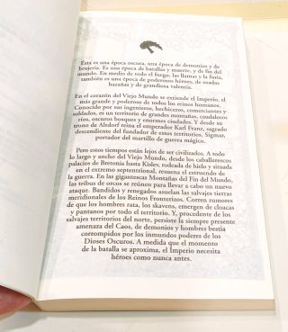 Matahombres WARHAMMER