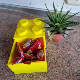 2 Cajitas 4 espigas apilables