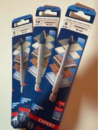 Brocas Bosch Expert Hex-9 Hard Ceramic