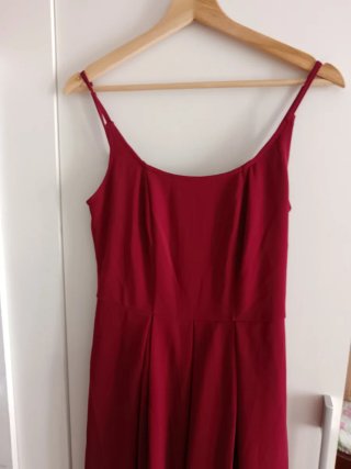 Vestido de fiesta largo rojo