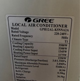 Aire Acondicionado Gree Portátil