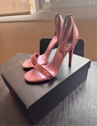 Tacones Úrsula Mascaró Rosa Talla 38