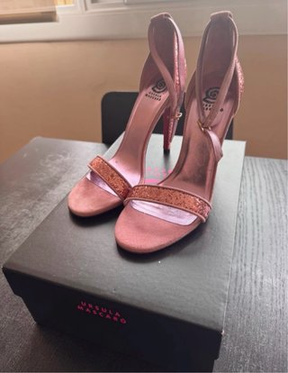 Tacones Úrsula Mascaró Rosa Talla 38
