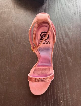 Tacones Úrsula Mascaró Rosa Talla 38