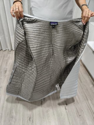 Plumífero Patagonia Gris Talla XL