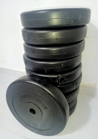 Pesas Gimnasio (25mm hole). €10 each