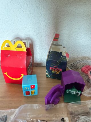 Figuras McDonald's y Burger King