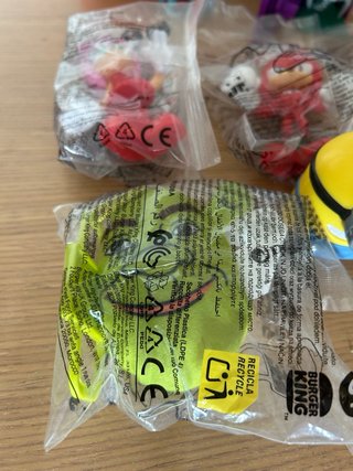 Figuras McDonald's y Burger King