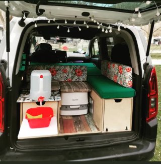 Mueble 2+1 Camper Berlingo Rifter Combo