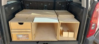 Mueble 2+1 Camper Berlingo Rifter Combo
