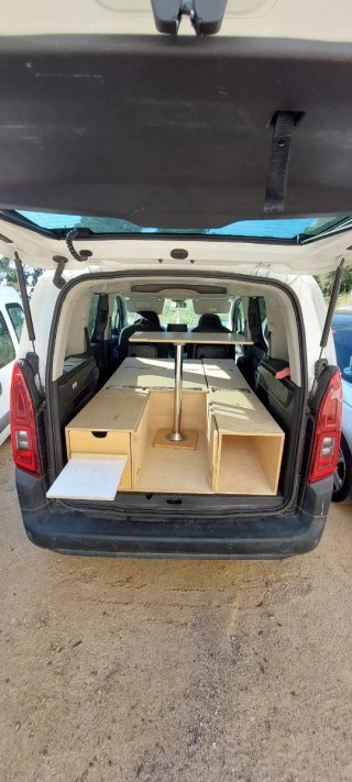 Mueble 2+1 Camper Berlingo Rifter Combo