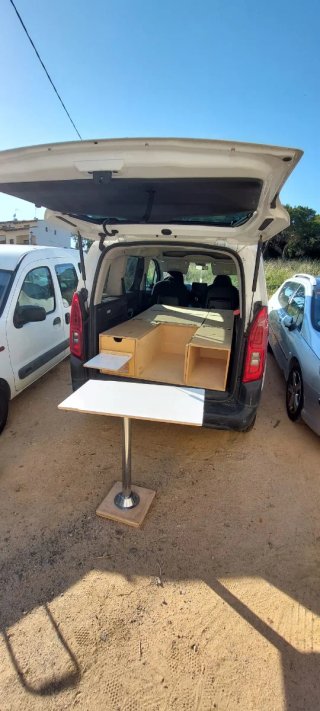 Mueble 2+1 Camper Berlingo Rifter Combo