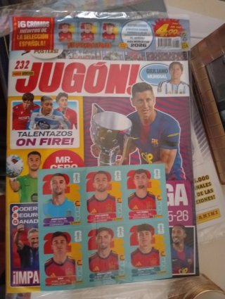 Revista jugón 232 sin abrir