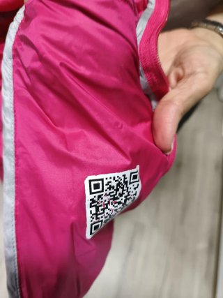 Plumífero Jott Rosa Talla XS