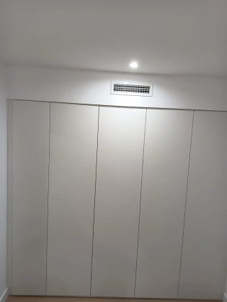 Puertas blancas doble con marco