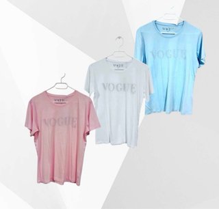 Talla S. Lote de 13 camisetas de mujer VOGUE VIP.