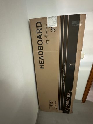 Cabecero Cama 135cm DHome Blanco