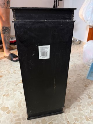 Mueble Vintage CD Estilo Librería Marrón