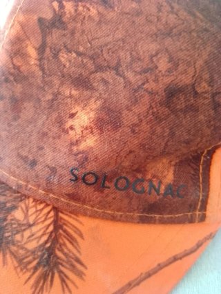 Gorra Solognac Camuflaje Talla Única Alta Visibili